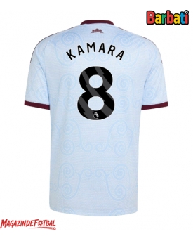 Aston Villa Boubacar Kamara #8 Tricou Fotbal Replică 2026-27 Barbati Treilea